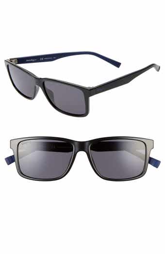 FERRAGAMO 57mm Square Sunglasses