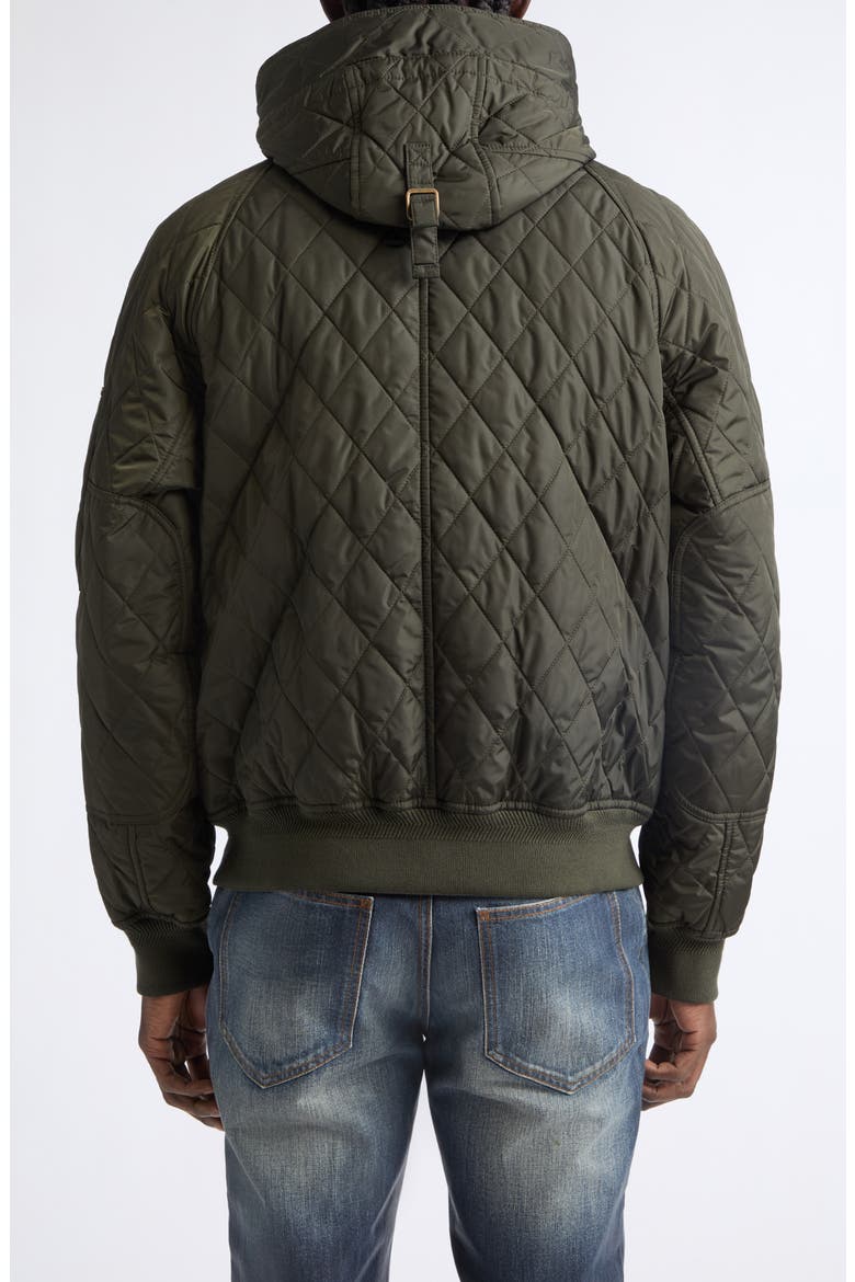 Elliston Quilted Nylon Jacket, Alternate, color, SHALE