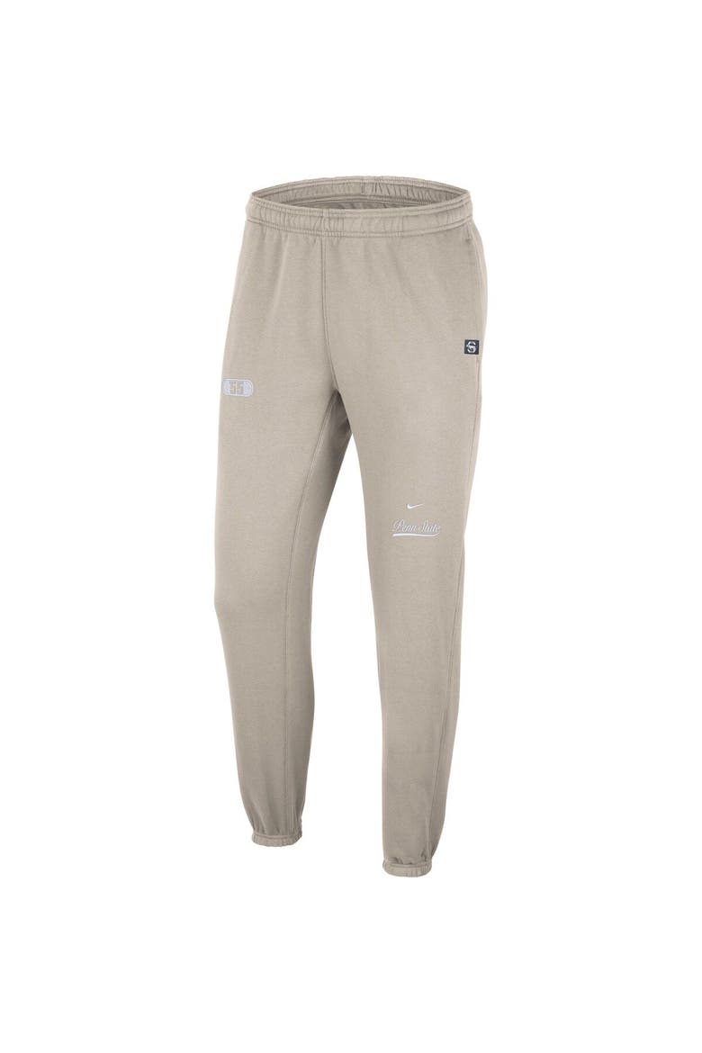 Men's Nike Cream Penn State Nittany Lions Jogger Pants, Alternate, color, Cream