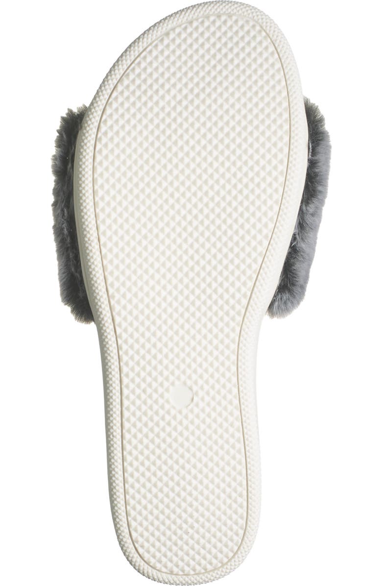 DV by Dolce Vita Faux Fur Slide Sandal, Alternate, color,