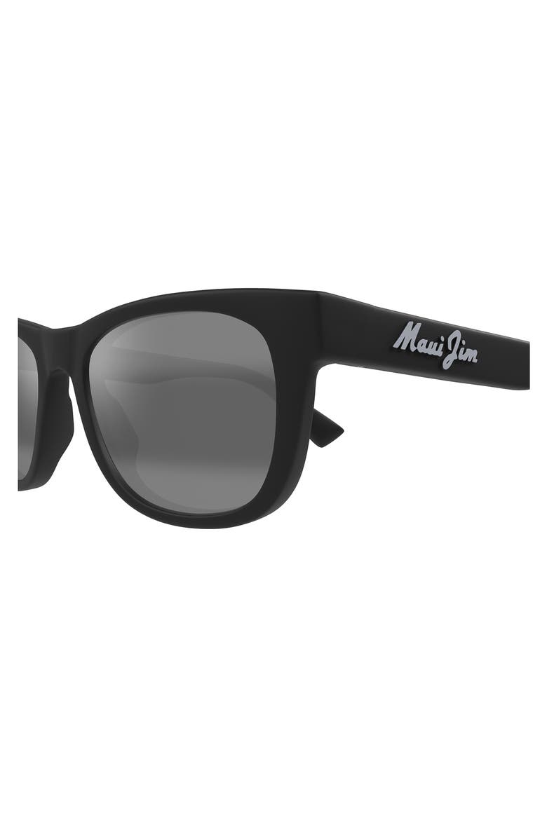 Kaulike 53mm PolarizedPlus2® Rectangular Sunglasses, Alternate, color, BLACK