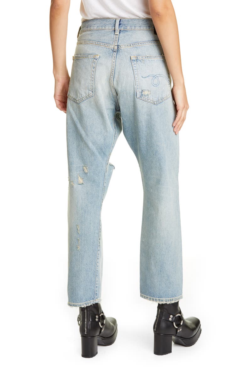 Crossover Ripped Jeans, Alternate, color, CHERYL
