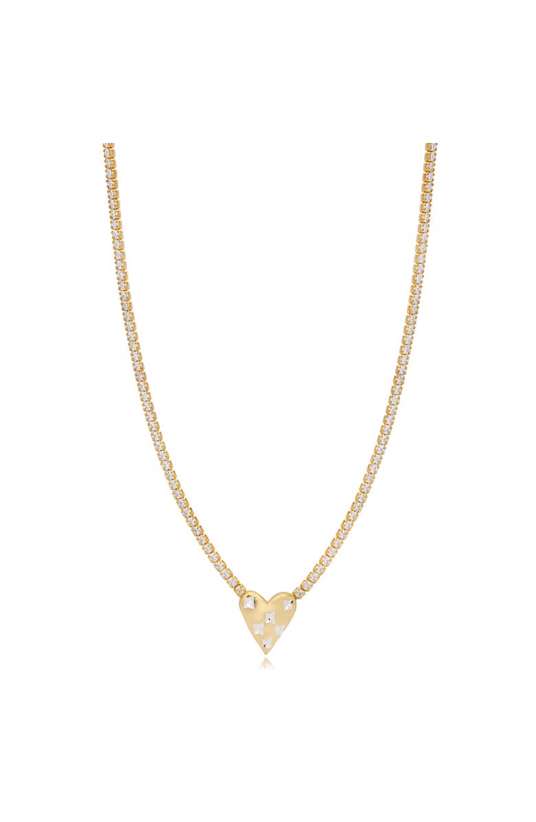 Mazin Jewels Austen Necklace, Main, color, Gold