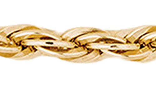 Made By Mary French Rope Chain Bracelet In Gold