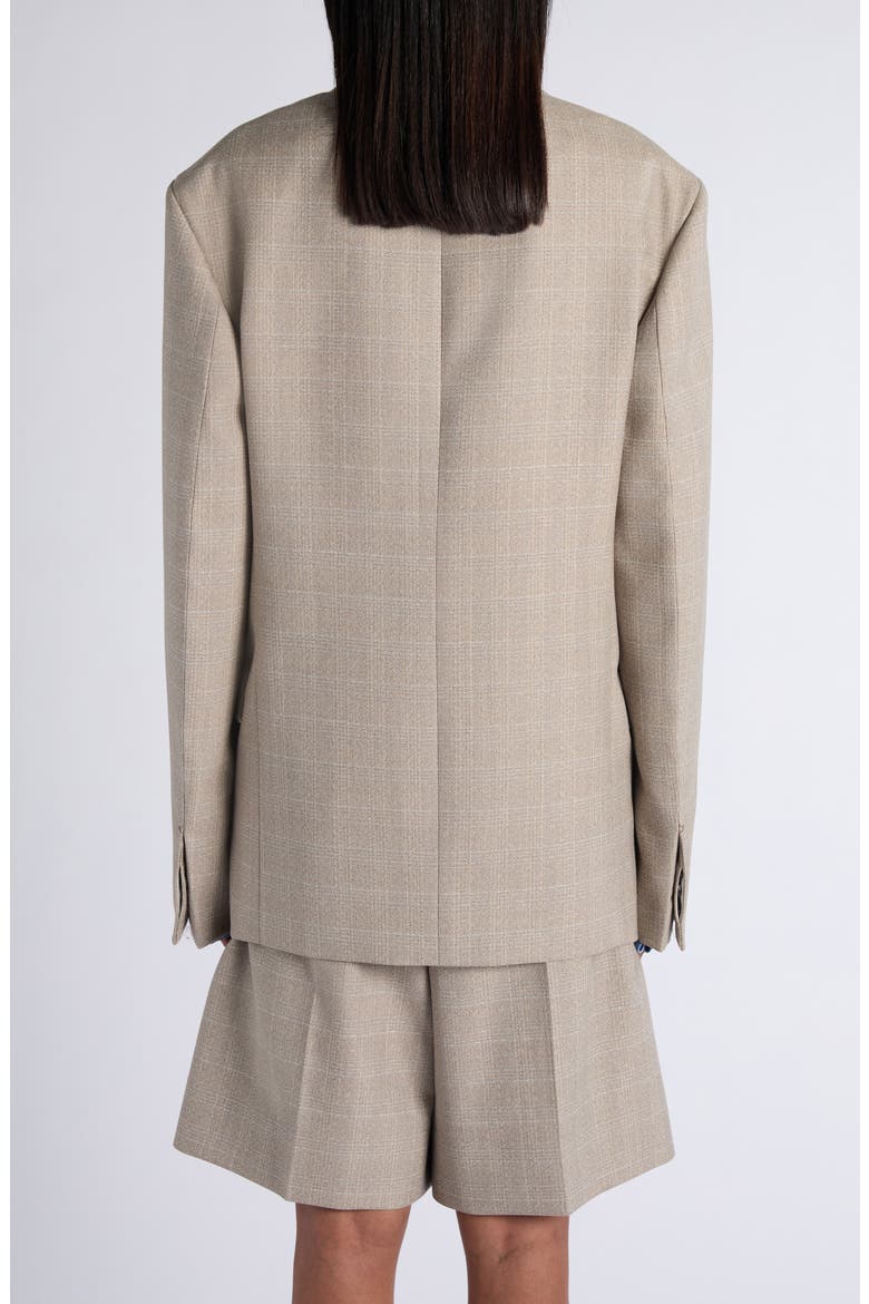 Prince of Wales Wool Blazer, Alternate, color, 2207 SILT/ STUCCO MELANGE