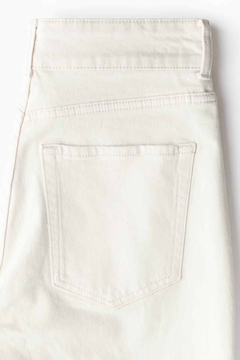 Flared High Jeans, Alternate, color, White