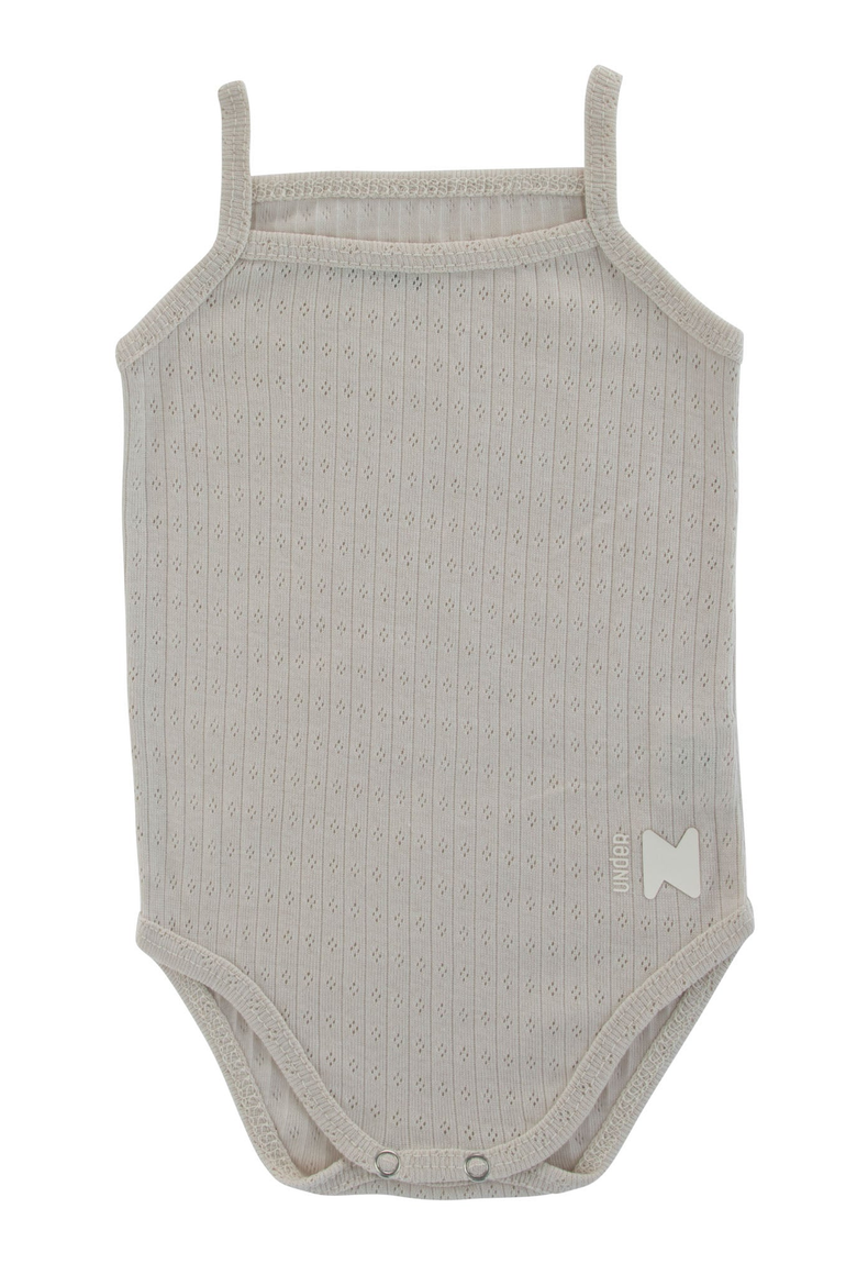 Pointelle Boys Bodysuit, Alternate, color, Natural / White