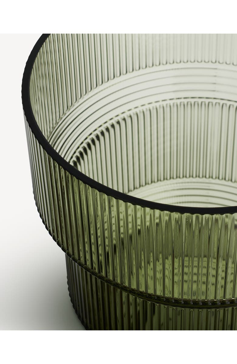 Kosta Boda Large Pavilion Crystal Vase, Alternate, color, Green