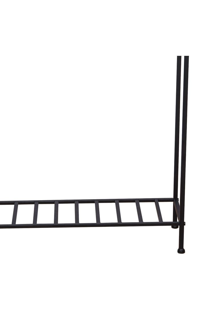 Iron 3-Rung Blanket & Quilt Storage Organizer Rack 30" x 36"", Alternate, color, Black