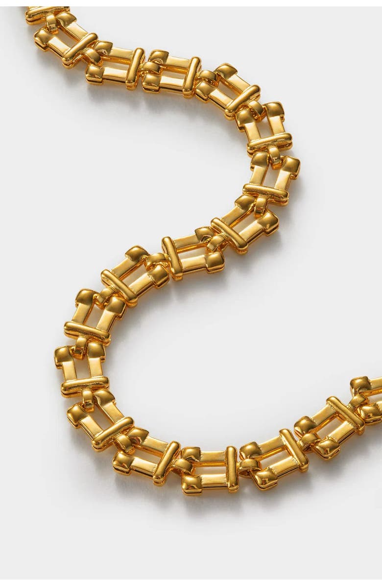 Katie Loxton Grecian Waterproof Gold Link Bracelet, Alternate, color, Gold