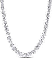 DELMAR Diamond Tennis Necklace - 0.9ct.