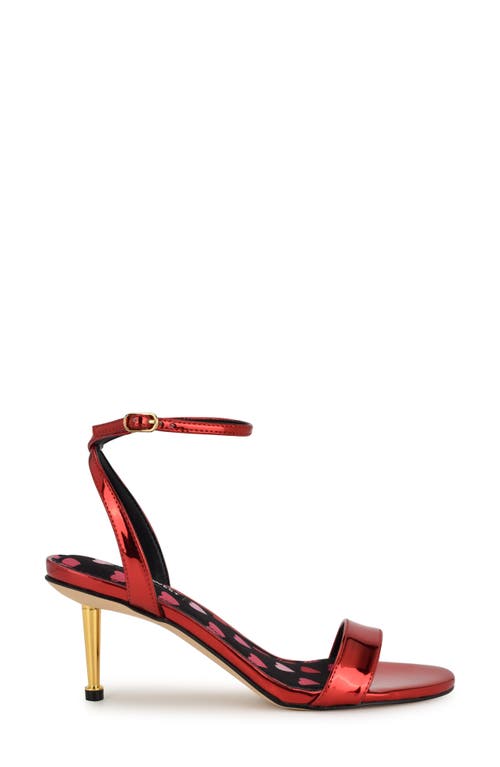 Shop Nine West Anny Sandal In Medium Red 610