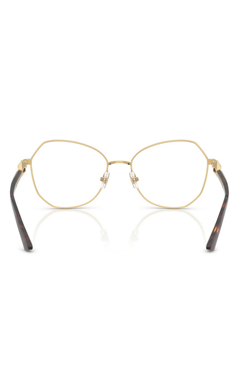 Jimmy Choo 53mm Round Optical Glasses, Alternate, color, Gold / Demo Lens