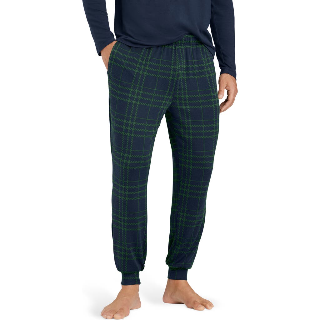 Tommy John Cozy Pajama Joggers In Blue