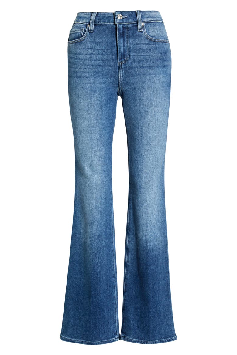 Laurel Canyon High Waist Flare Leg Jeans, Alternate, color, URBAN LIGHT