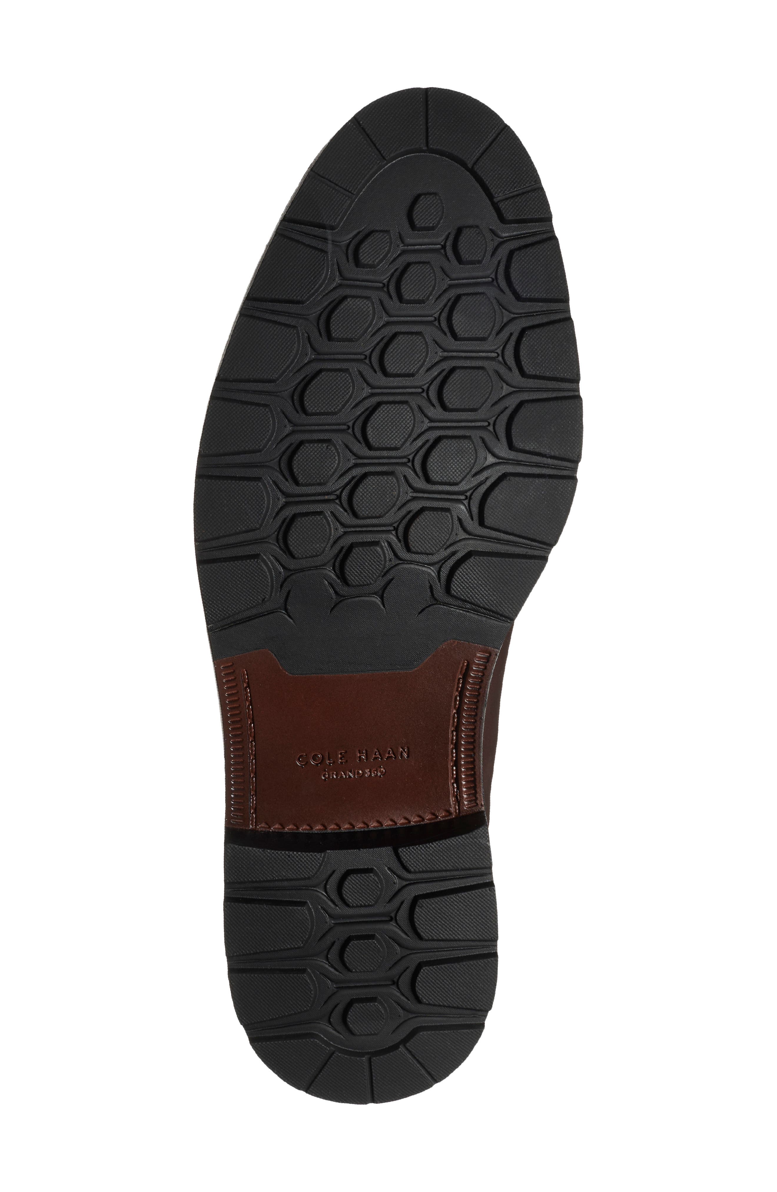 Chamberlin Grand Water Resistant Chelsea Boot, Alternate, color, DARK CHOCOLATE NUBUCK