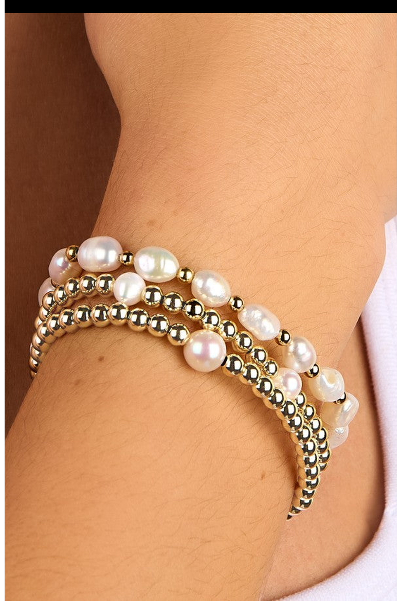 Multi-Pearl Bead Bracelet, Alternate, color, 7 Inch