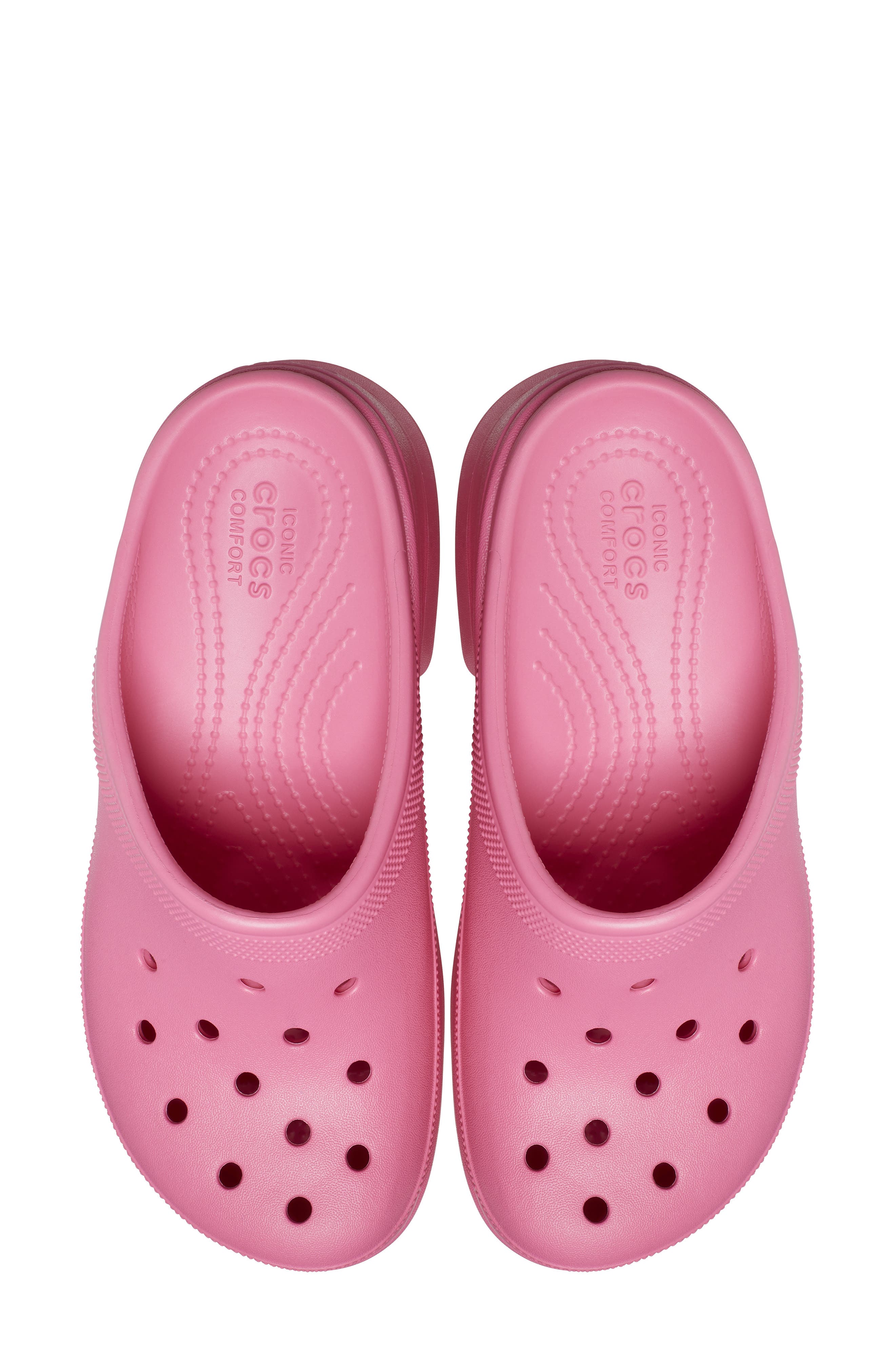 Siren Platform Clog, Alternate, color, HYPER PINK