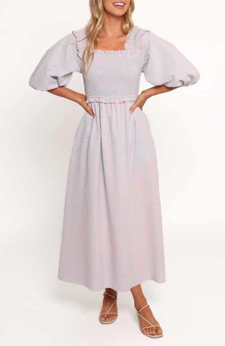Petal & Pup Lillie Gingham Midi Dress