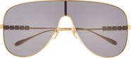 Gucci 99mm Shield Sunglasses