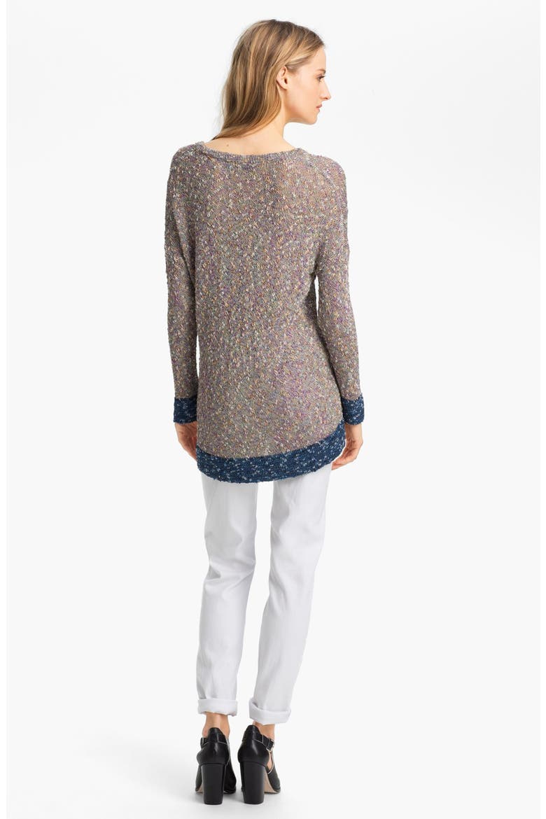 'The Dash' Slouchy Skinny Jeans, Main, color, TATTERED WHITE