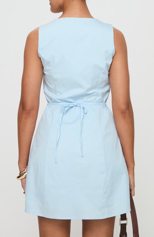 PRINCESS POLLY PRINCESS POLLY TALISSE STRETCH ORGANIC COTTON MINIDRESS
