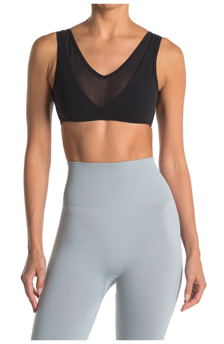 WeWoreWhat Mesh Bra Top, Main, color, 