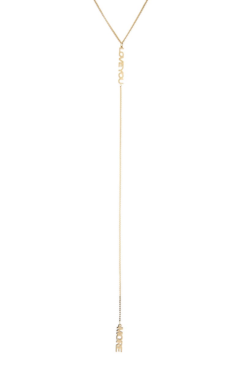 Jennifer Zeuner Love You Y-Necklace, Alternate, color,