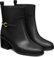 Stuart Weitzman Cecily Leather Bootie