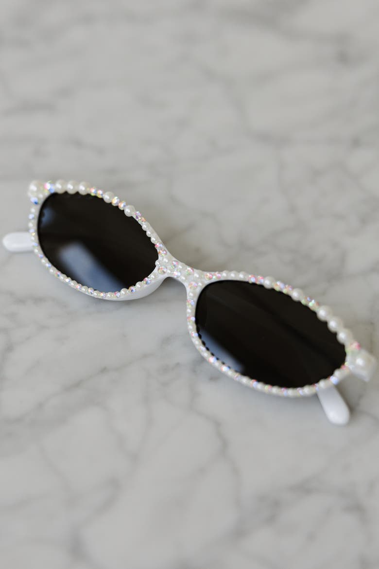 Bridal Era Sunnies, Alternate, color, White