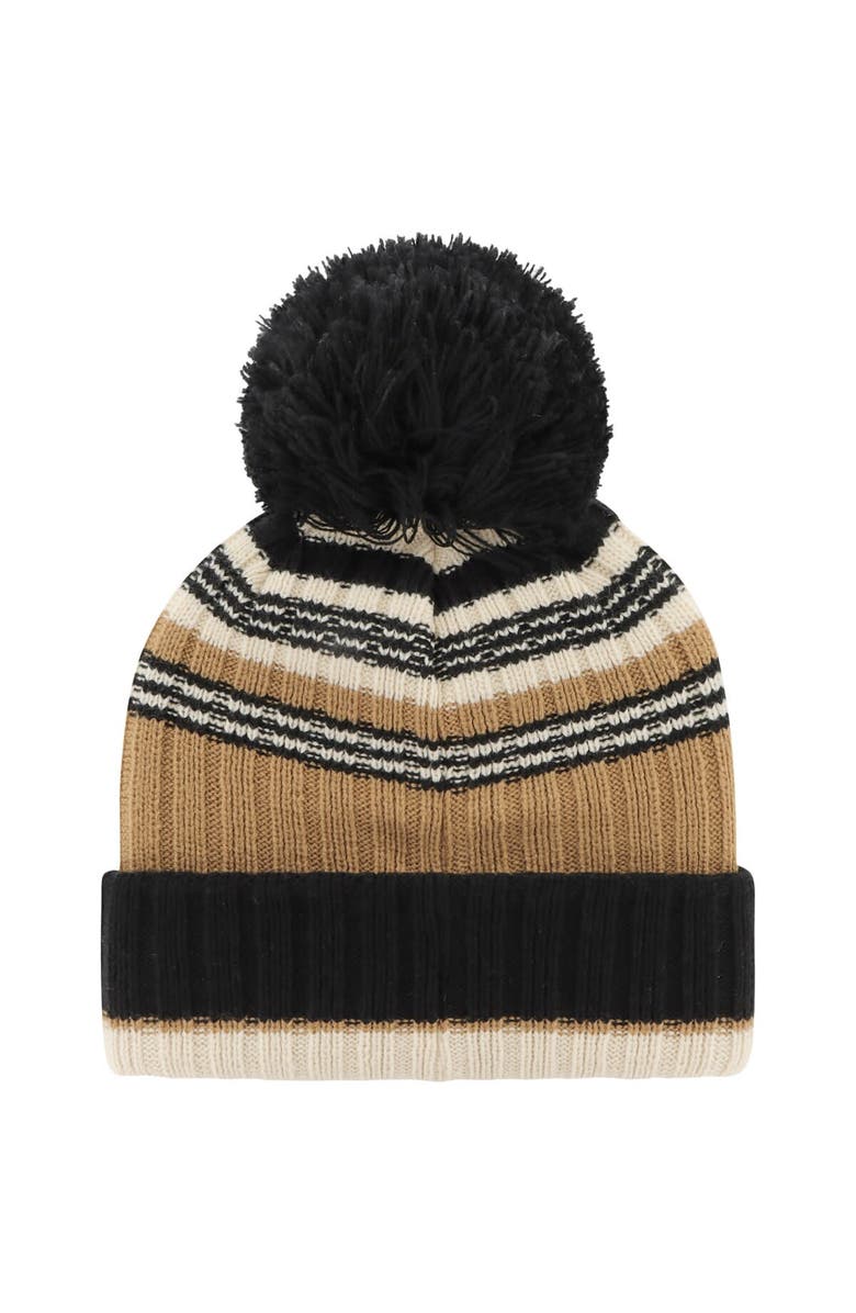 '47 Women's '47 Khaki Alabama Crimson Tide Barista Cuffed Knit Hat with Pom, Alternate, color, Khaki