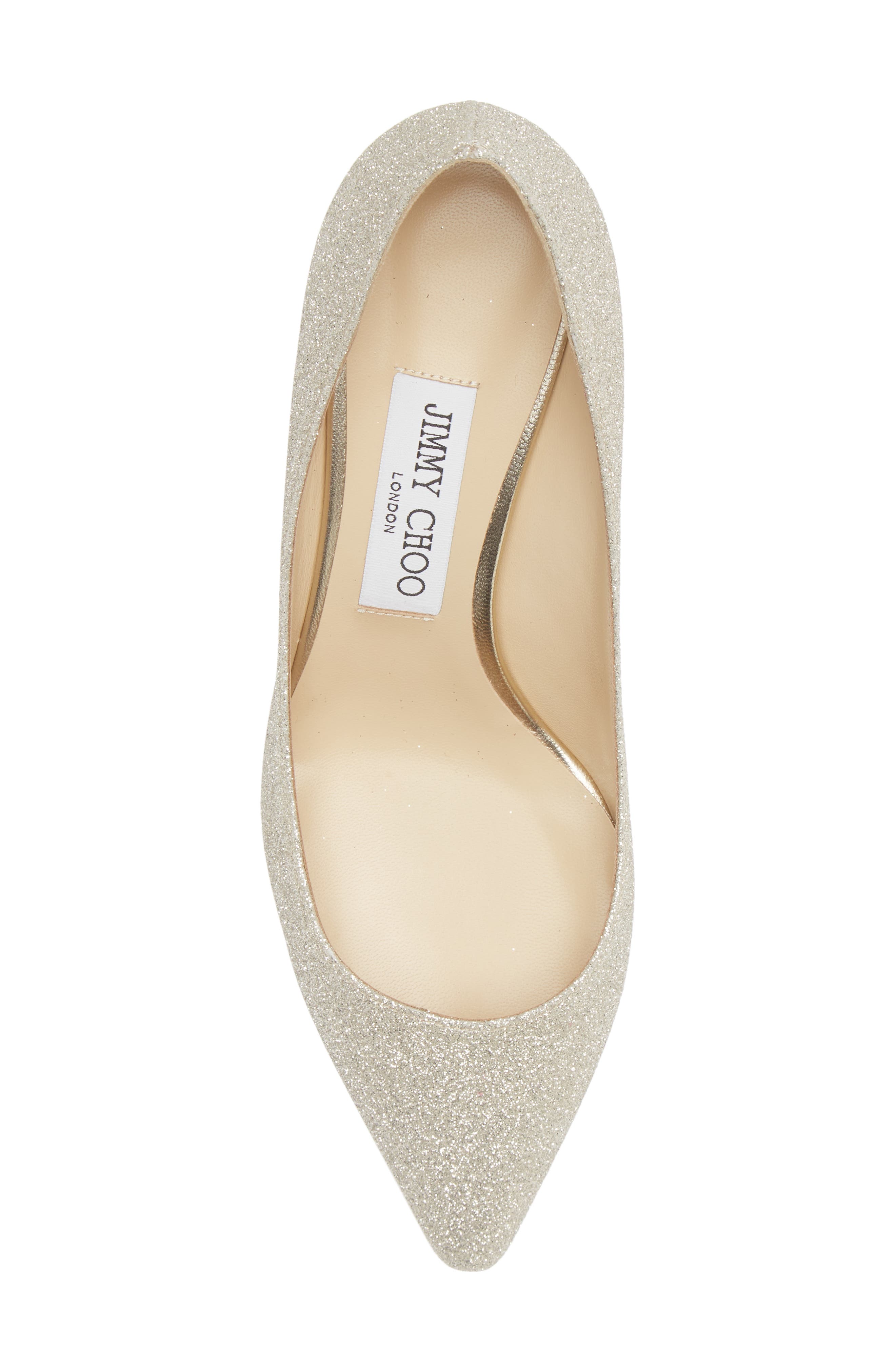 Romy Dusty Glitter Pump, Alternate, color, PLATINUM ICE
