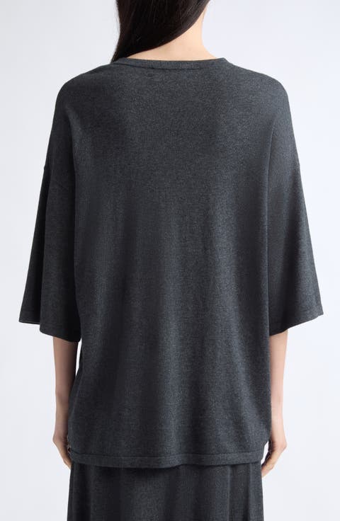 Agnette Oversize Cotton & Cashmere Sweater