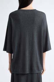 Lisa Yang Agnette Oversize Cotton & Cashmere Sweater