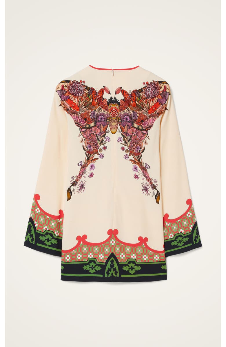 La DoubleJ Mini Supremes Swing Dress Placée, Alternate, color, Mariposa Placée Ivory