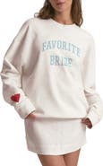 Favorite Daughter Favorite Bride Cotton Blend Sweatshirt