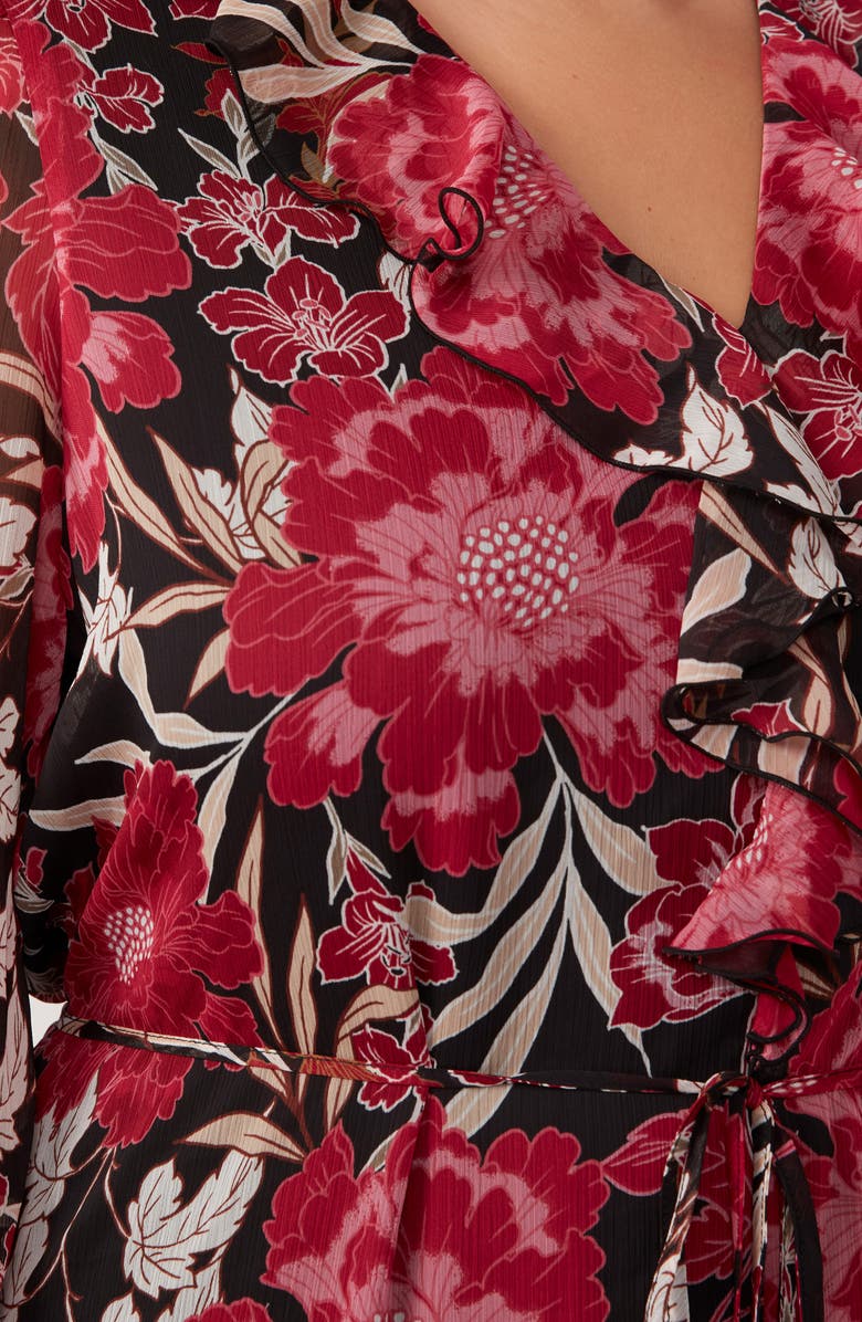 Estelle Petal Dream Floral Long Sleeve Dress, Alternate, color, 