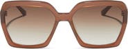 DIFF Sloane 54mm Square Sunglasses