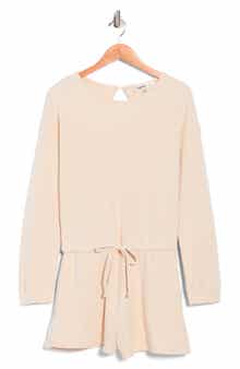 Madden Girl Long Sleeve Ribbed Romper