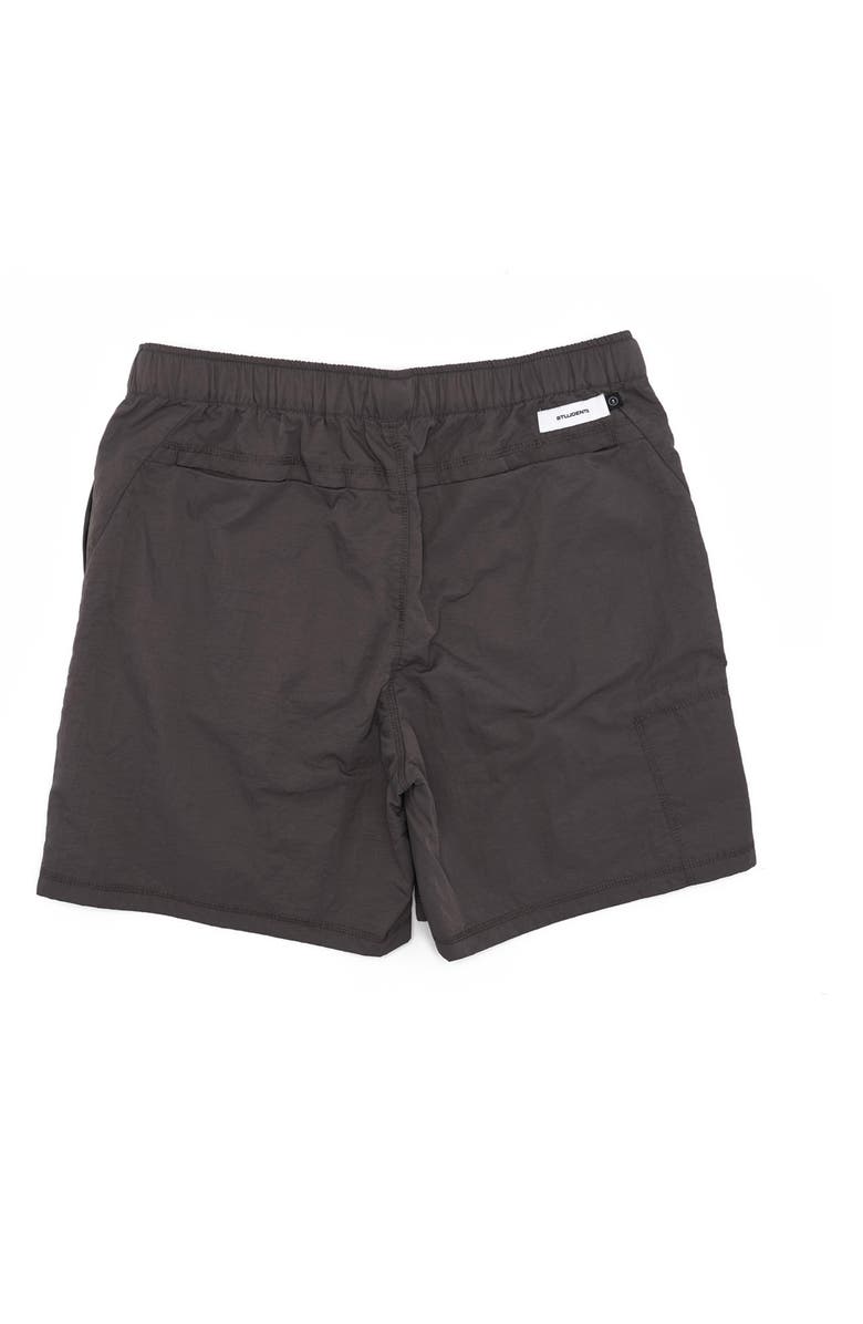 STUDENTS Explore Classic Utility Nylon Shorts, Alternate, color, Charcoal