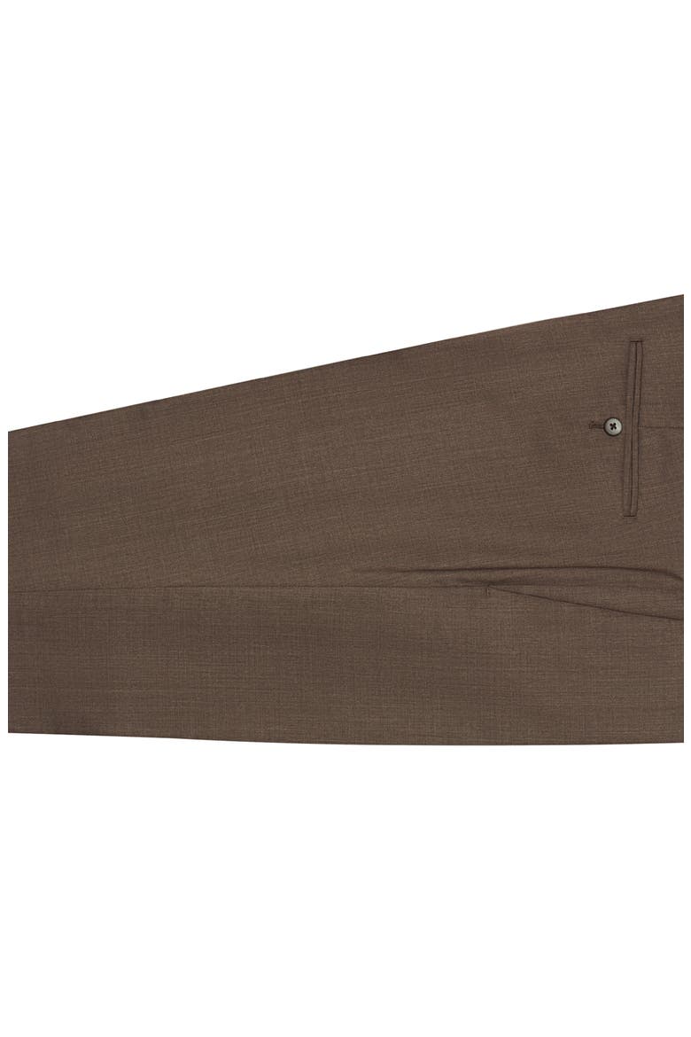 Slim Suit Pants, Alternate, color, Brown