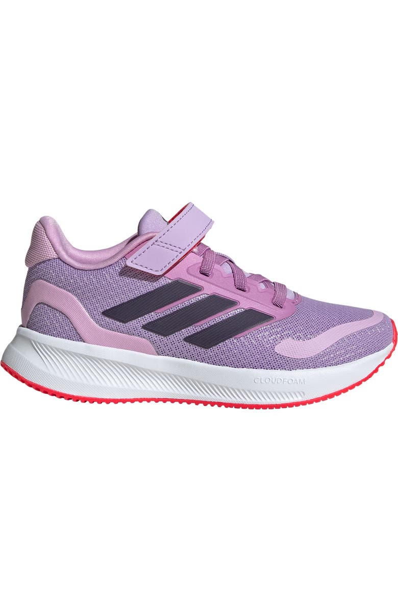 adidas Kids' Runfalcon 5 Sneaker, Alternate, color, Plum/ Aurora Plum/ Red