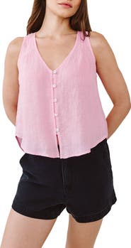Bella Dahl Pintuck Sleeveless Top