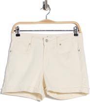 Vigoss Mid Rise Cuffed Denim Shorts