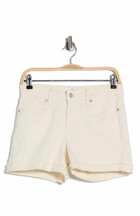 Vigoss Mid Rise Cuffed Denim Shorts