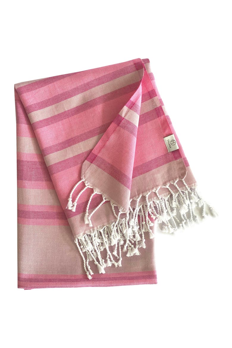 Samara Sustainable Turkish Towel Pink, Main, color, Pink