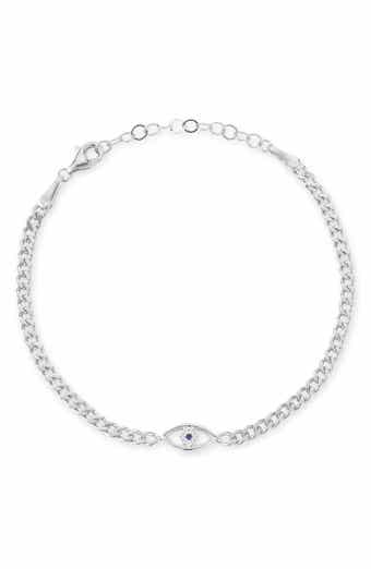 GLAZE JEWELRY Cubic Zirconia Evil Eye Bracelet