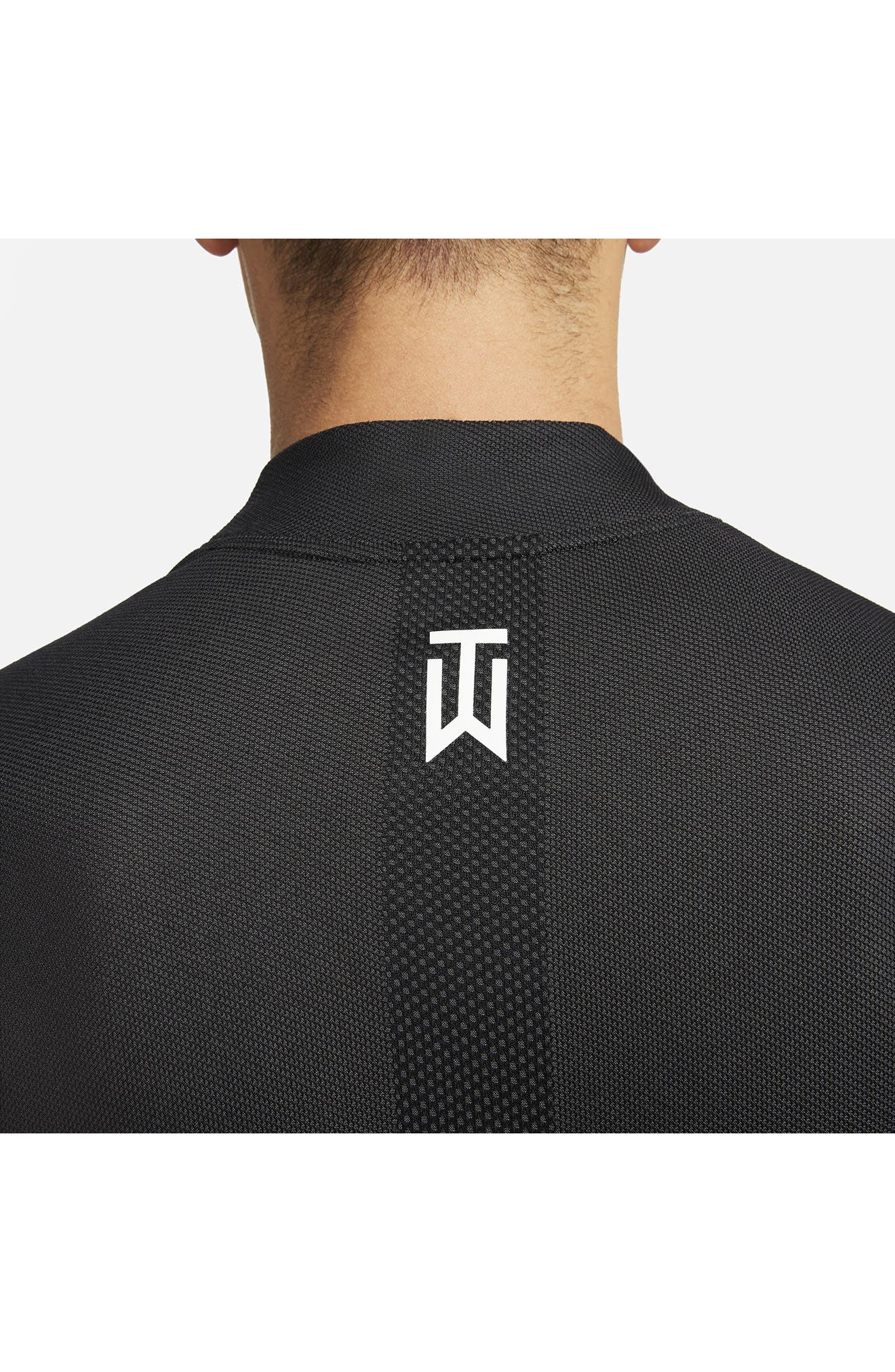 x Tiger Woods Dri-FIT Mock Neck Golf Polo (Men) | Nordstrom