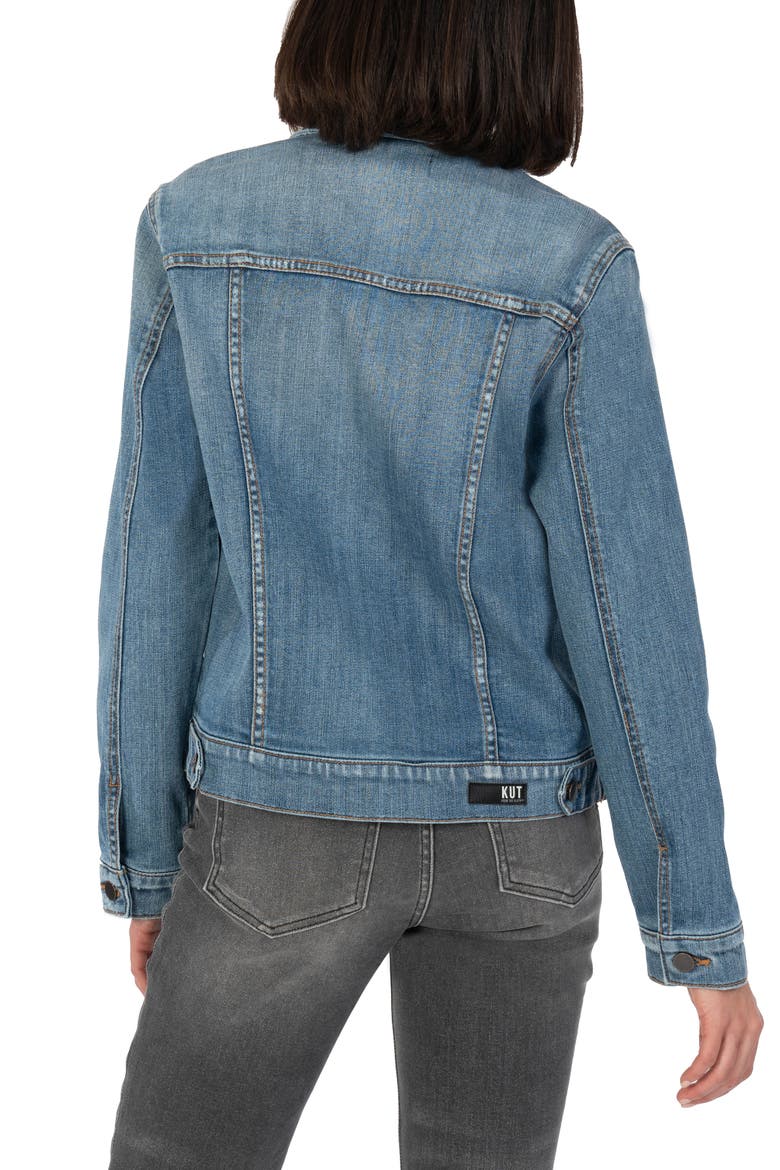 Jacqueline Denim Jacket, Alternate, color, INTENSIFY WITH MED