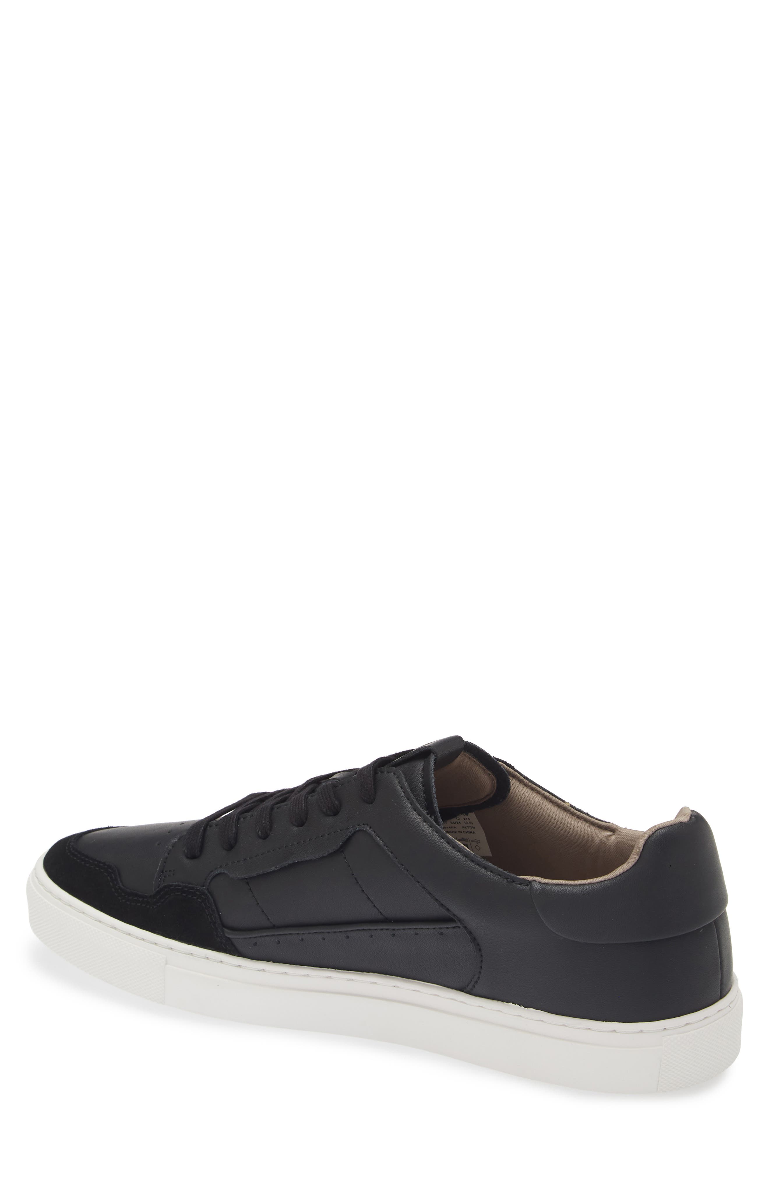 AllSaints Alton Low Top Sneaker, Alternate, color, Black